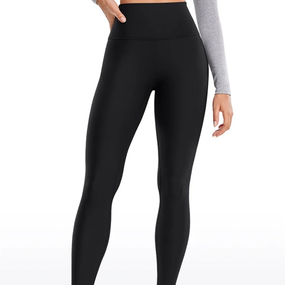 CRZ YOGA Black Active Leggings - Picture 1 of 6